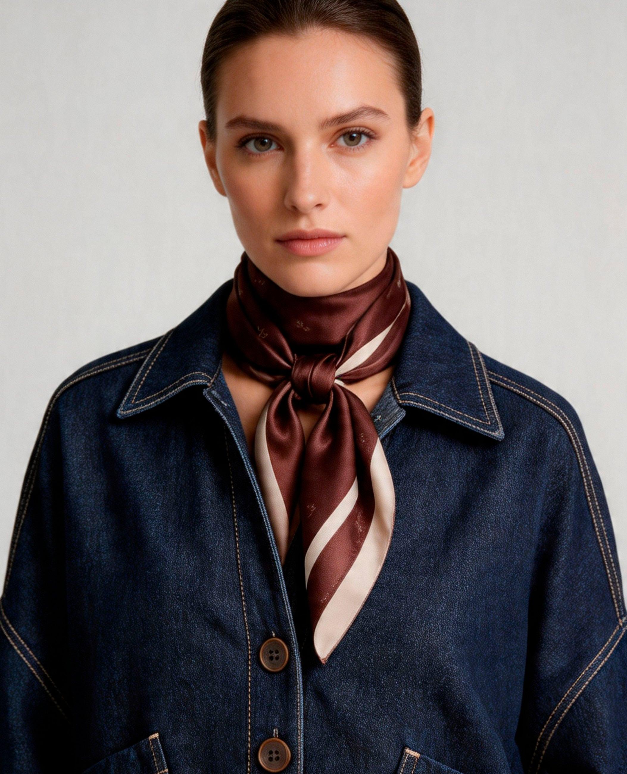 Sobrecamisa de mujer candela denim con cuello solapa - Dolores Promesas - Azul marino Azul marino-2