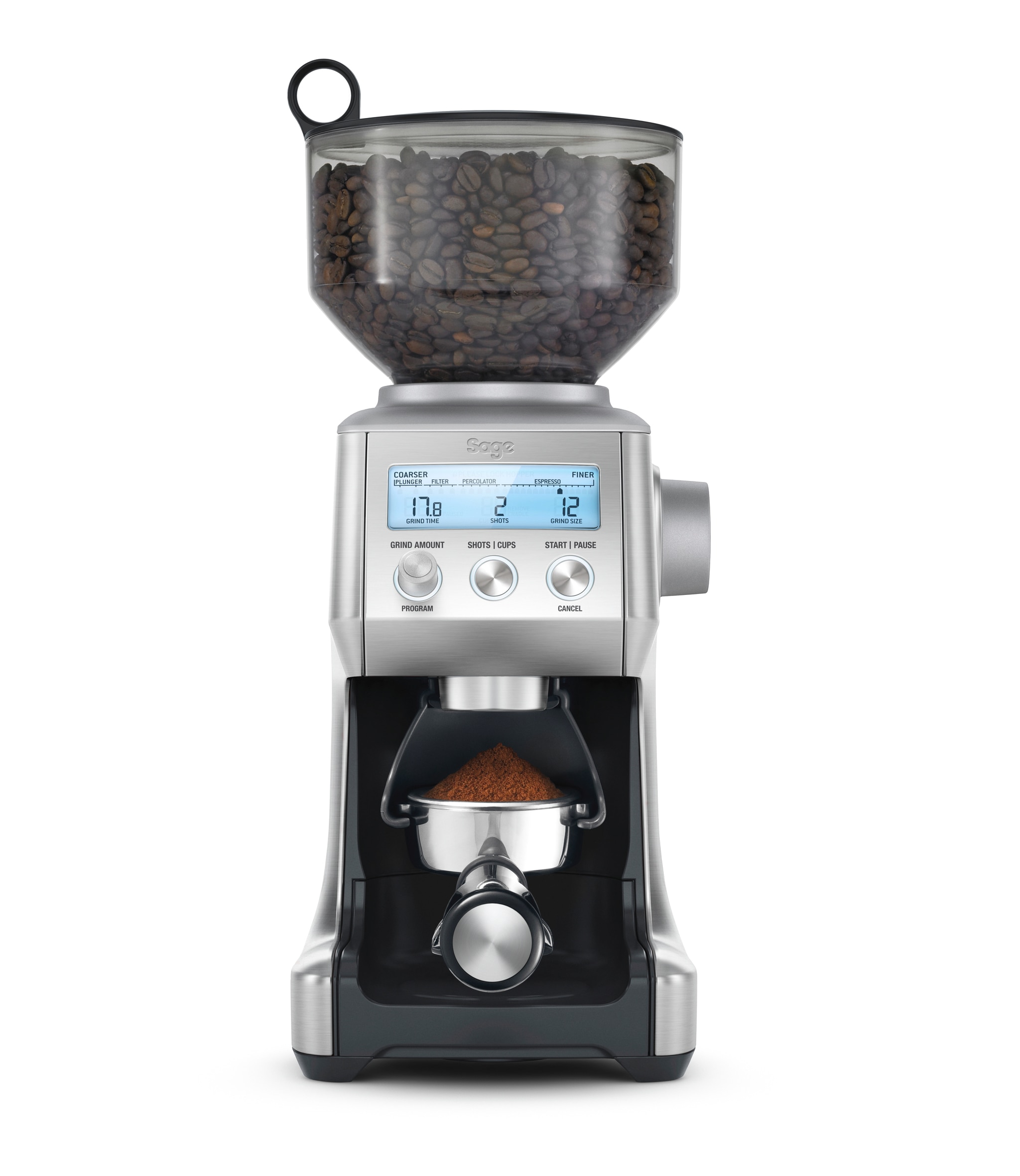 Sage - Molinillo de café electrico Sage SCG820BSS4EEU1 Smart Grinder Pro.