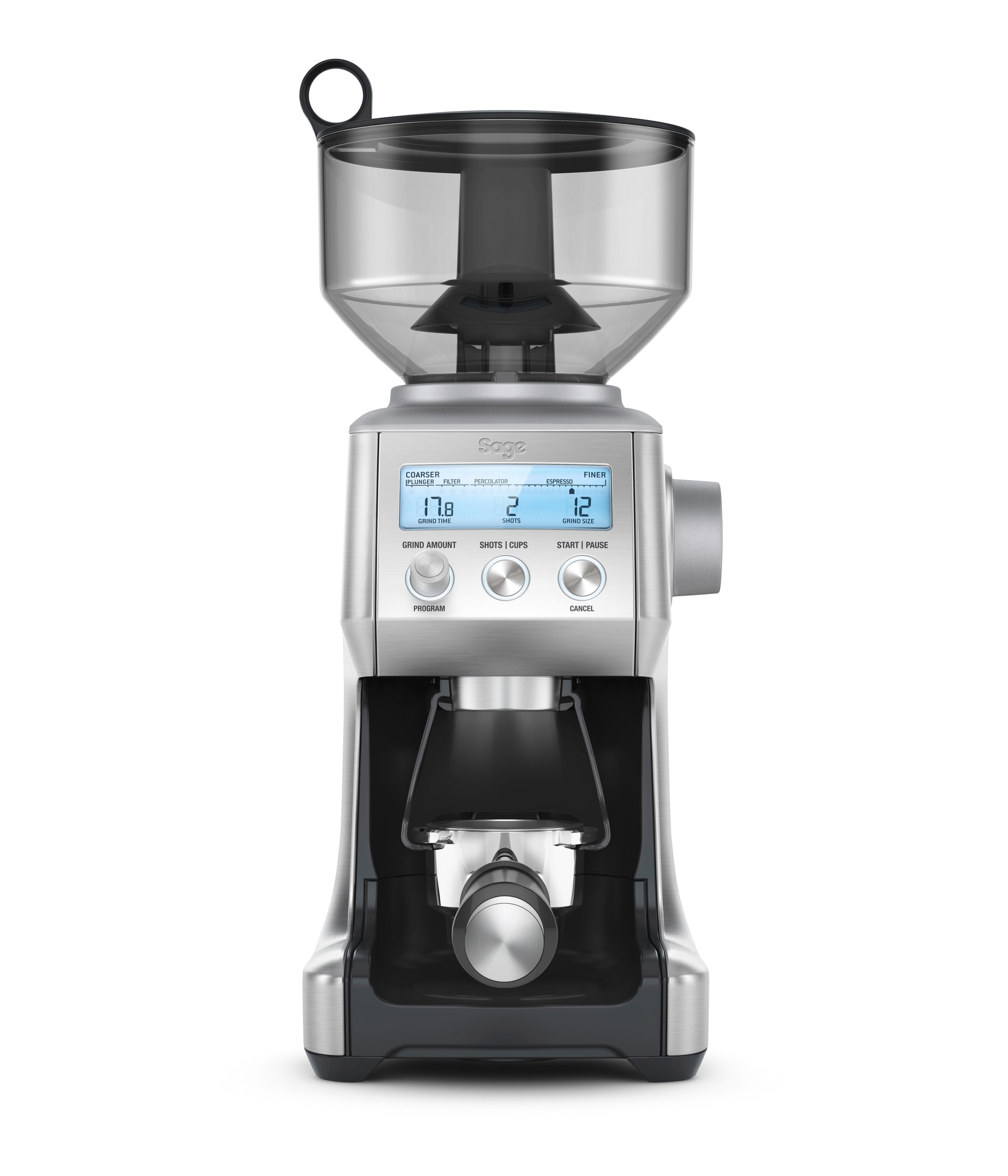 Molinillo de café electrico Sage SCG820BSS4EEU1 Smart Grinder Pro - Gris Gris-3