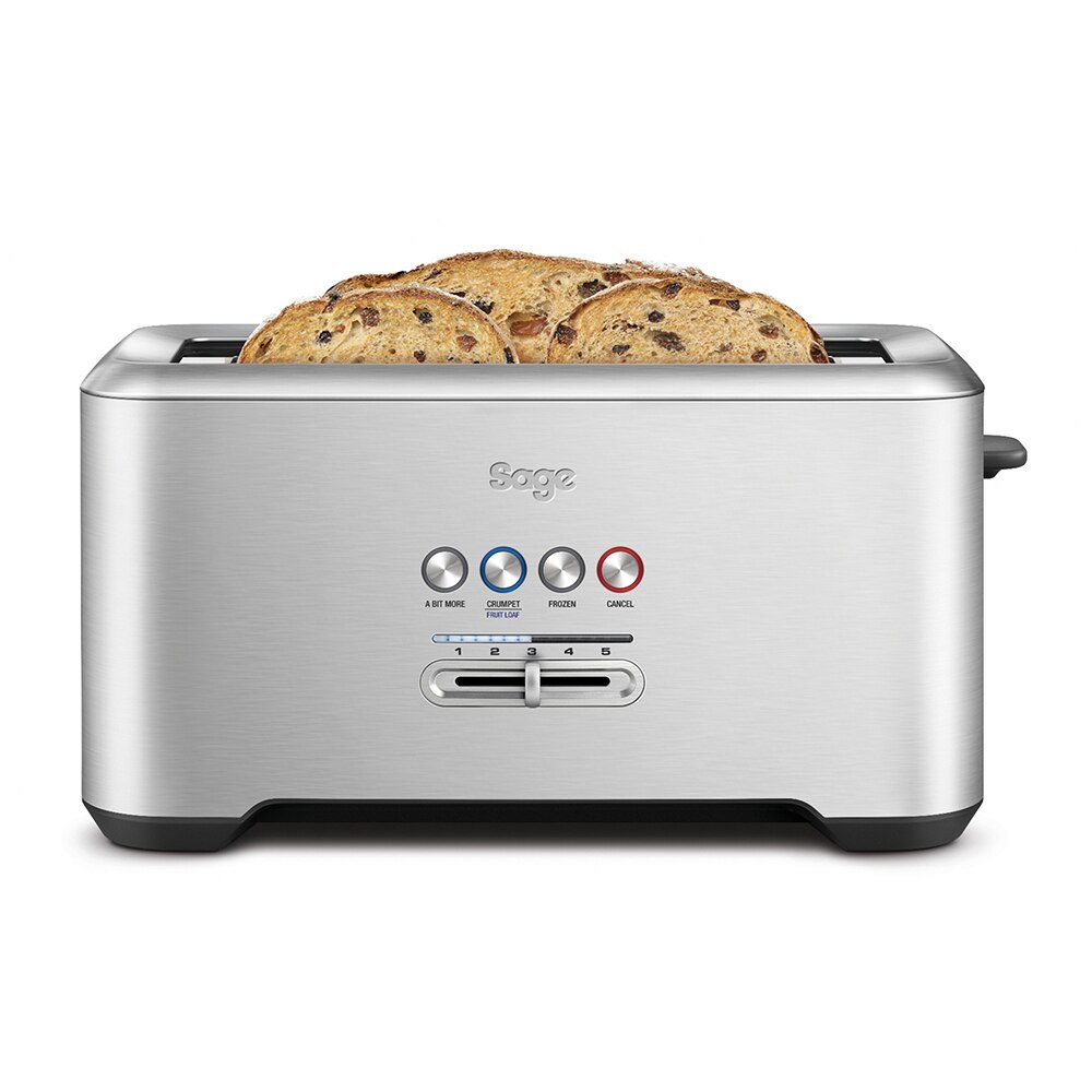 Tostador Sage STA730BSS2EEU1 con 2 ranuras largas - Plata Plata-3