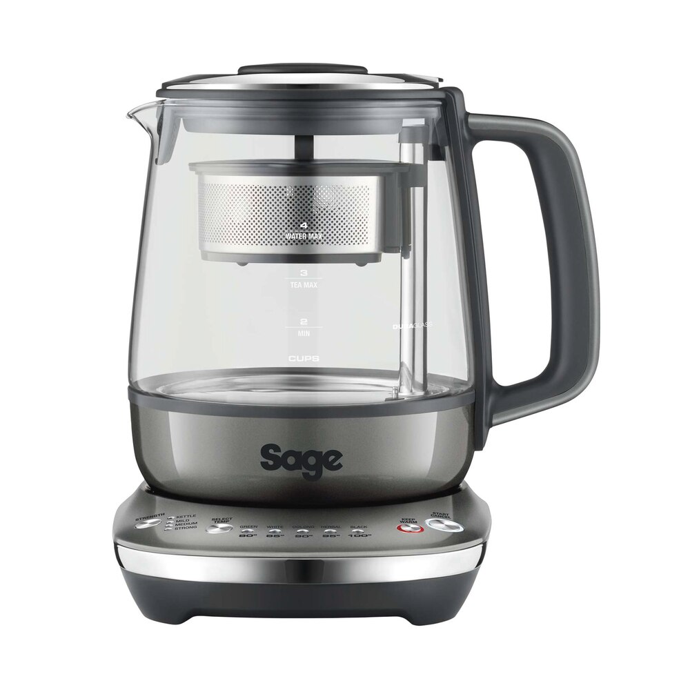 Sage - Hervidor Tetera Eléctrica Stm700Shy4Eeu1 Gris Antracita En Oferta Sage - Hervidor Tetera Sage Compact Gris.