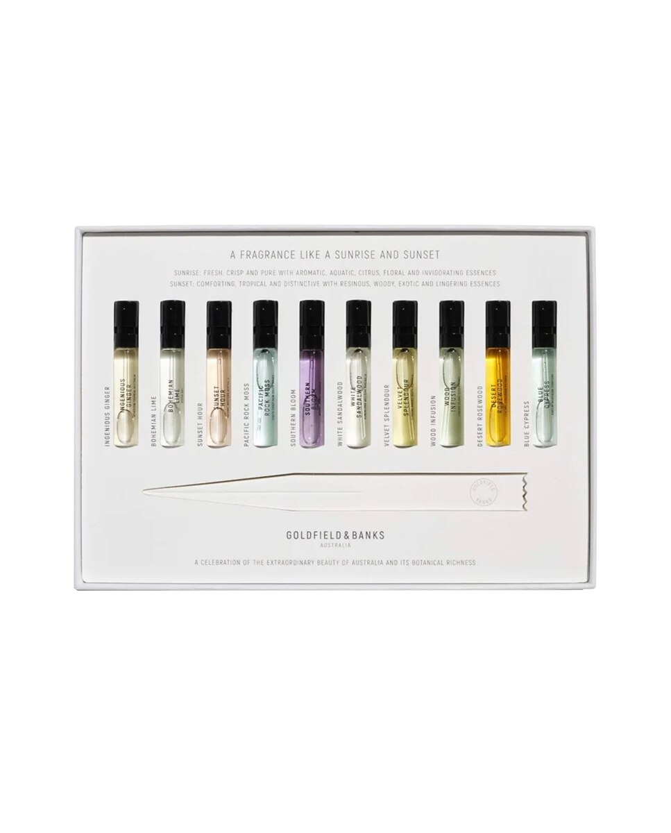 Imagen 0 de Eau de parfum discovery sample collection 10x2 ml goldfield & banks(isolée)