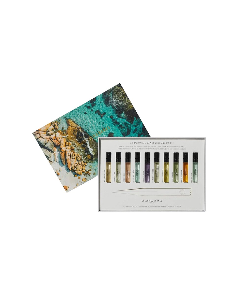 Eau de parfum discovery sample collection 10x2 ml goldfield & banks(isolée) - 2 ml 2