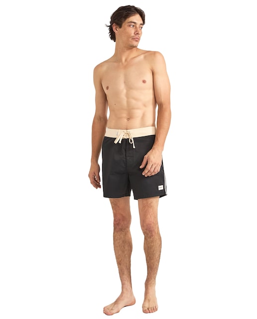 Imagen 0 de Bañador de hombre Heritage Trunk liso con cordón de ajuste