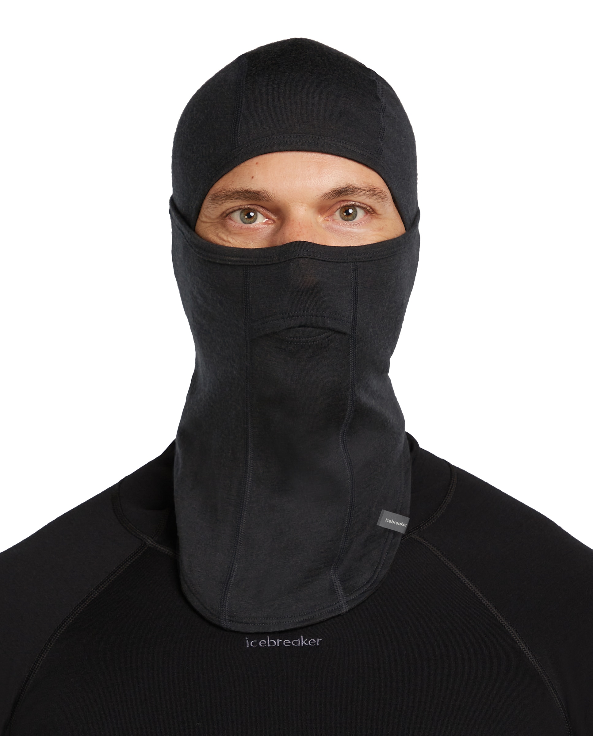 Imagen 1 de Cuellos Montaña Unisex U Oasis Balaclava ICEBREAKER Negro mate