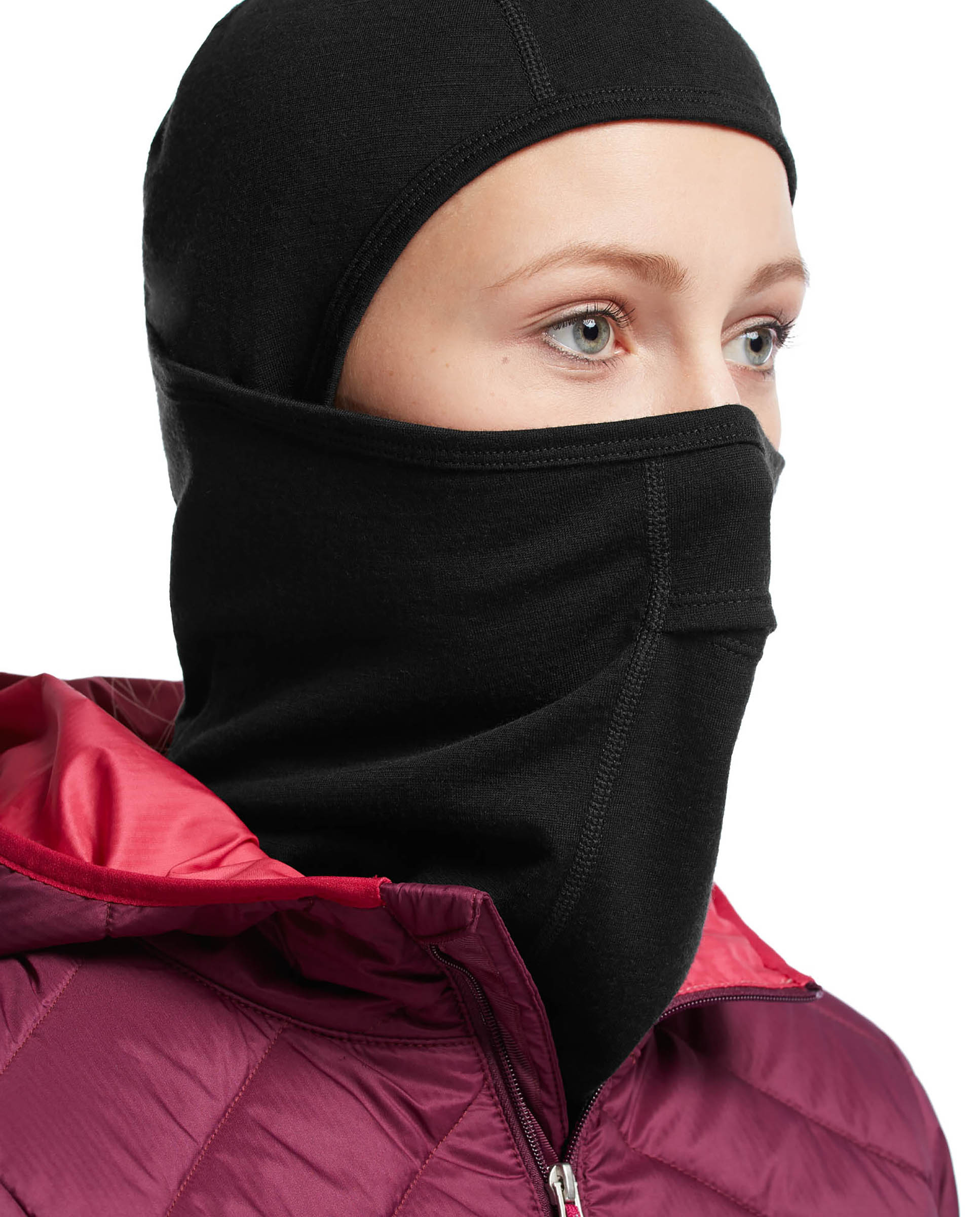 Imagen 5 de Cuellos Montaña Unisex U Oasis Balaclava ICEBREAKER - Negro mate Negro mate