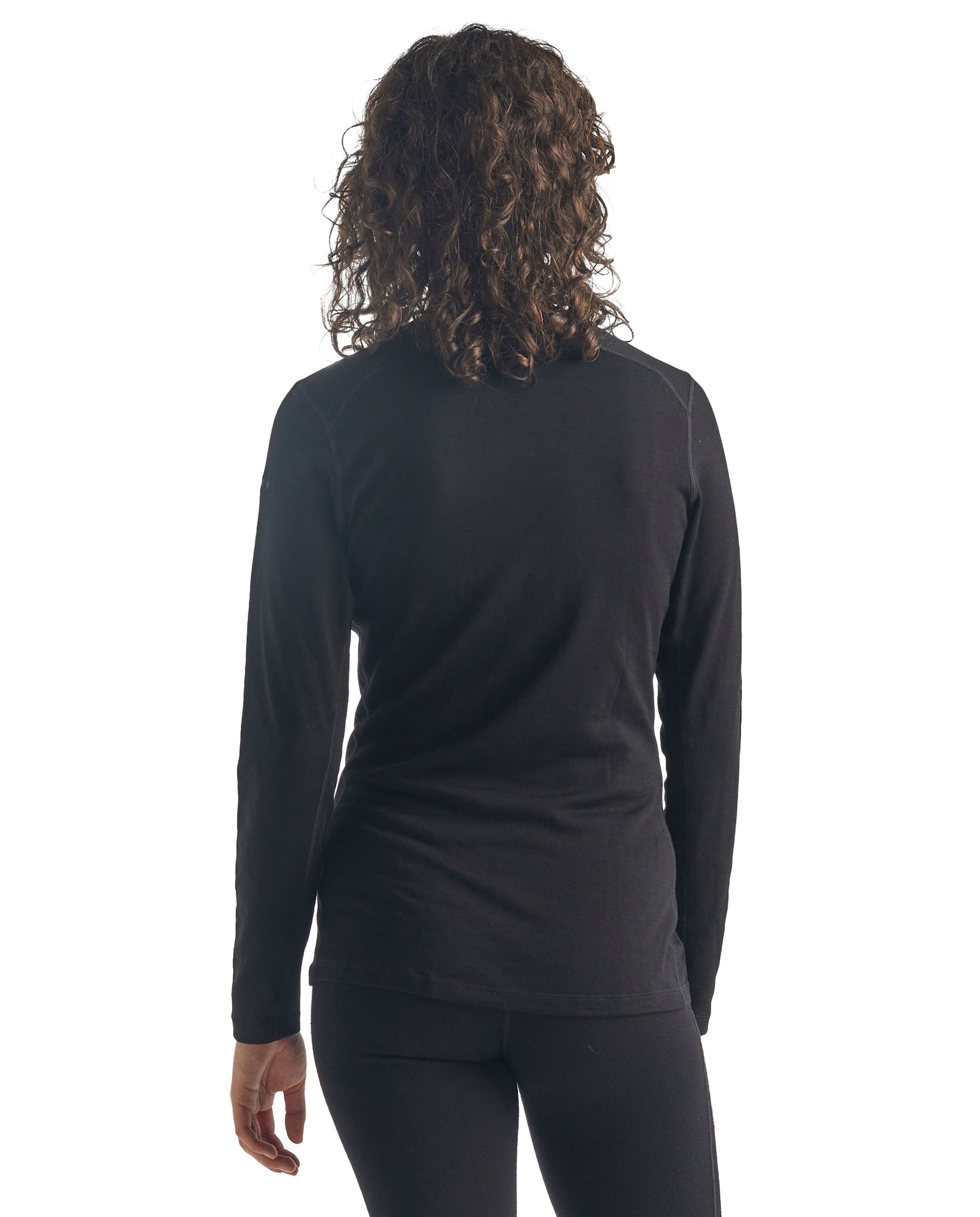 Imagen 2 de Camisetas Manga larga Montaña Mujer W 260 Oasis LS Crewe Icebreaker - Negro mate Negro mate