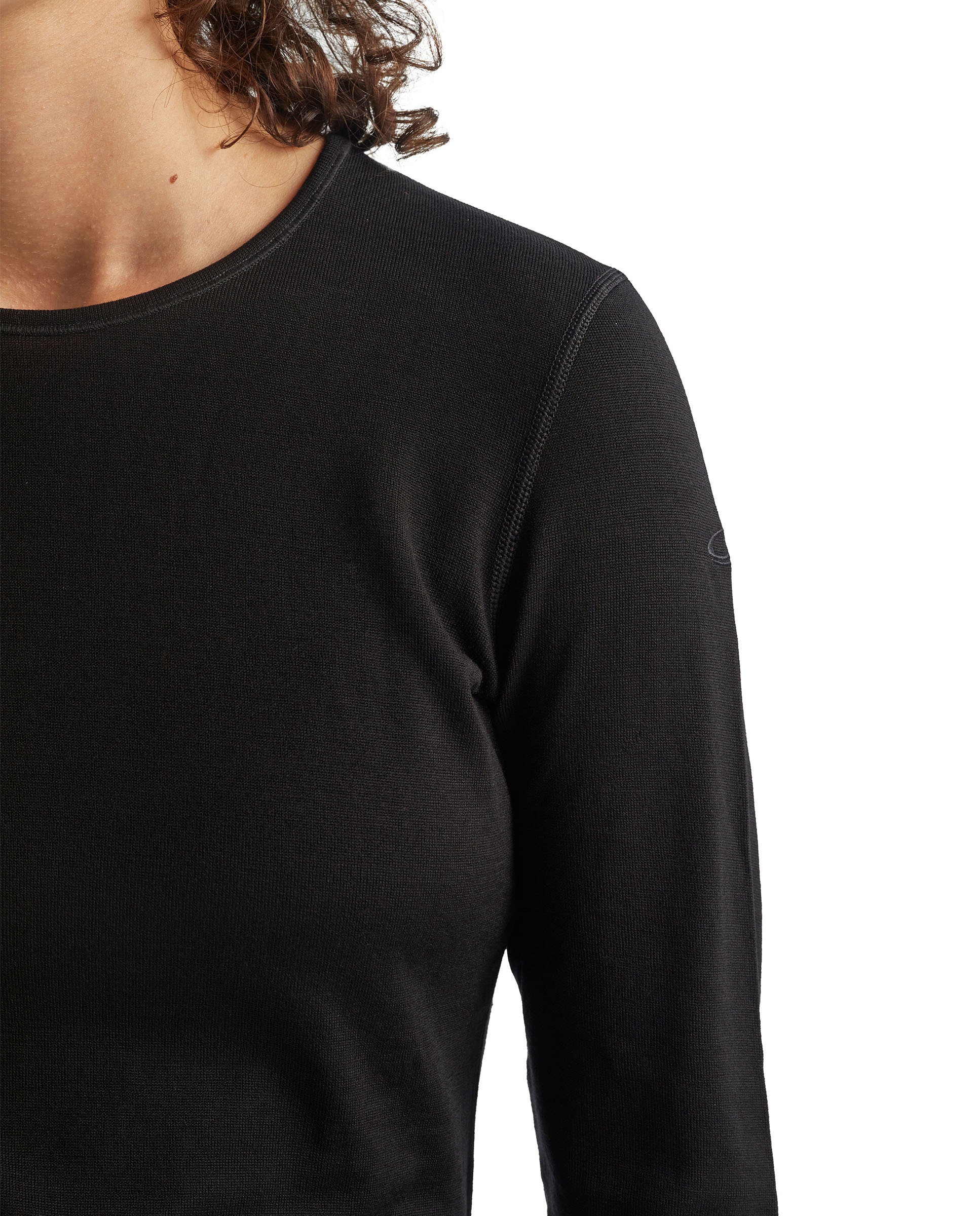 Imagen 4 de Camisetas Manga larga Montaña Mujer W 260 Oasis LS Crewe Icebreaker - Negro mate Negro mate