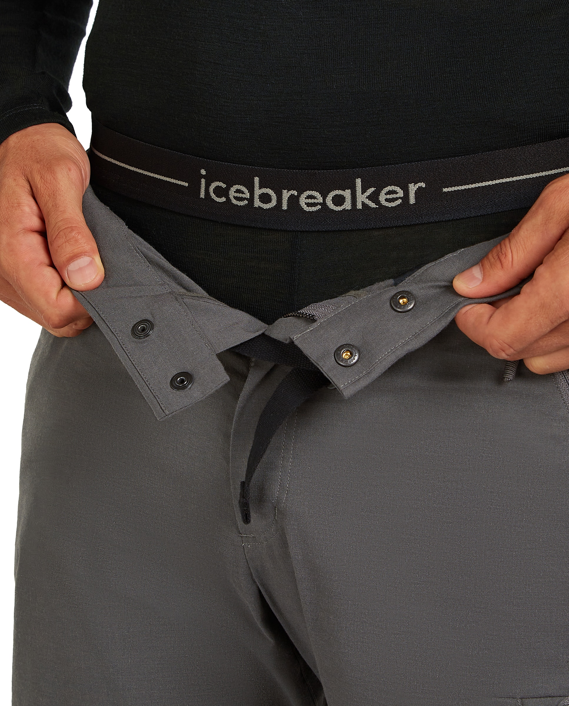 Malla Larga Multideporte Hombre M 175 Everyday Leggings Icebreaker - Negro mate Negro mate-4
