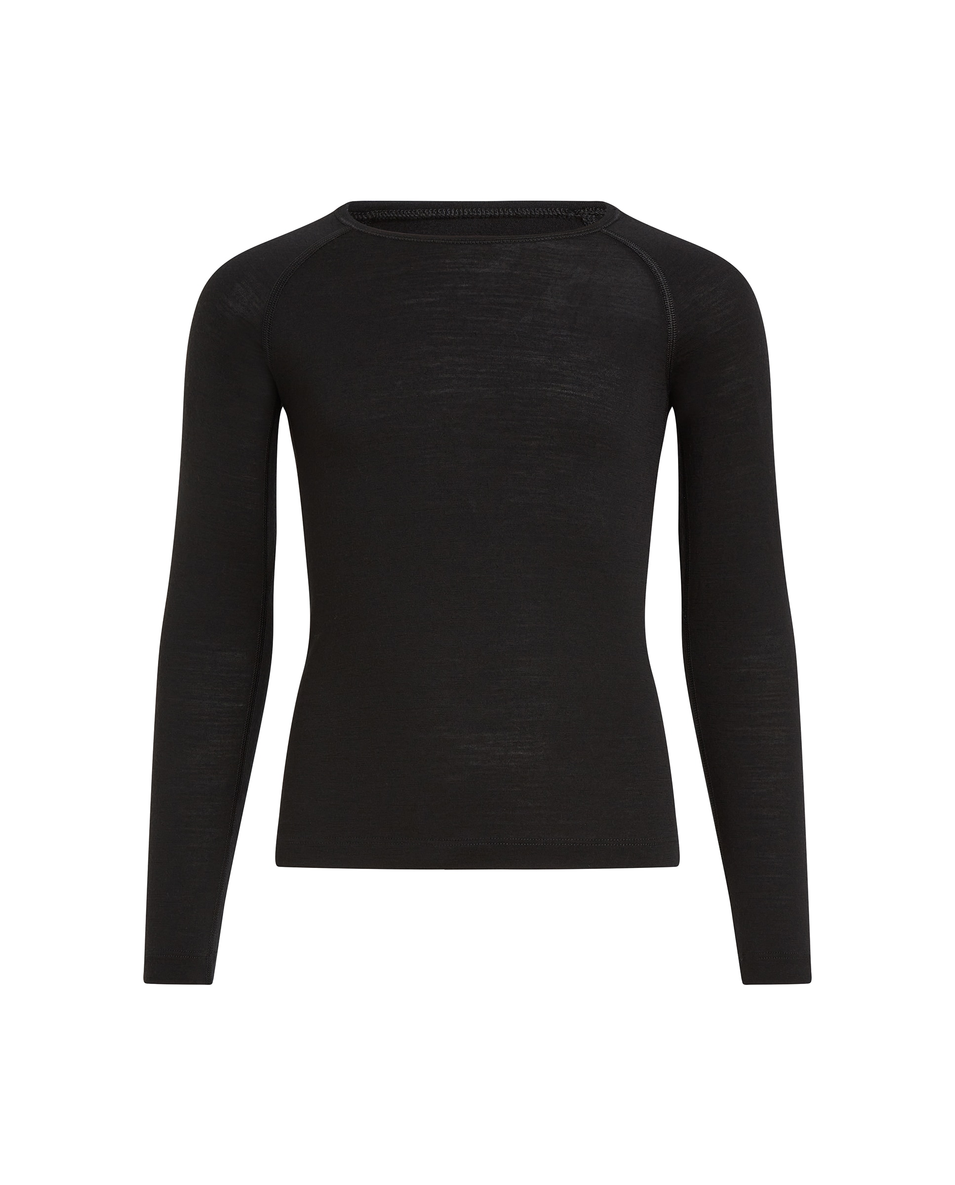 Imagen 0 de Camisetas Manga larga Montaña Niño K 200 Oasis LS Crewe Icebreaker Negro mate