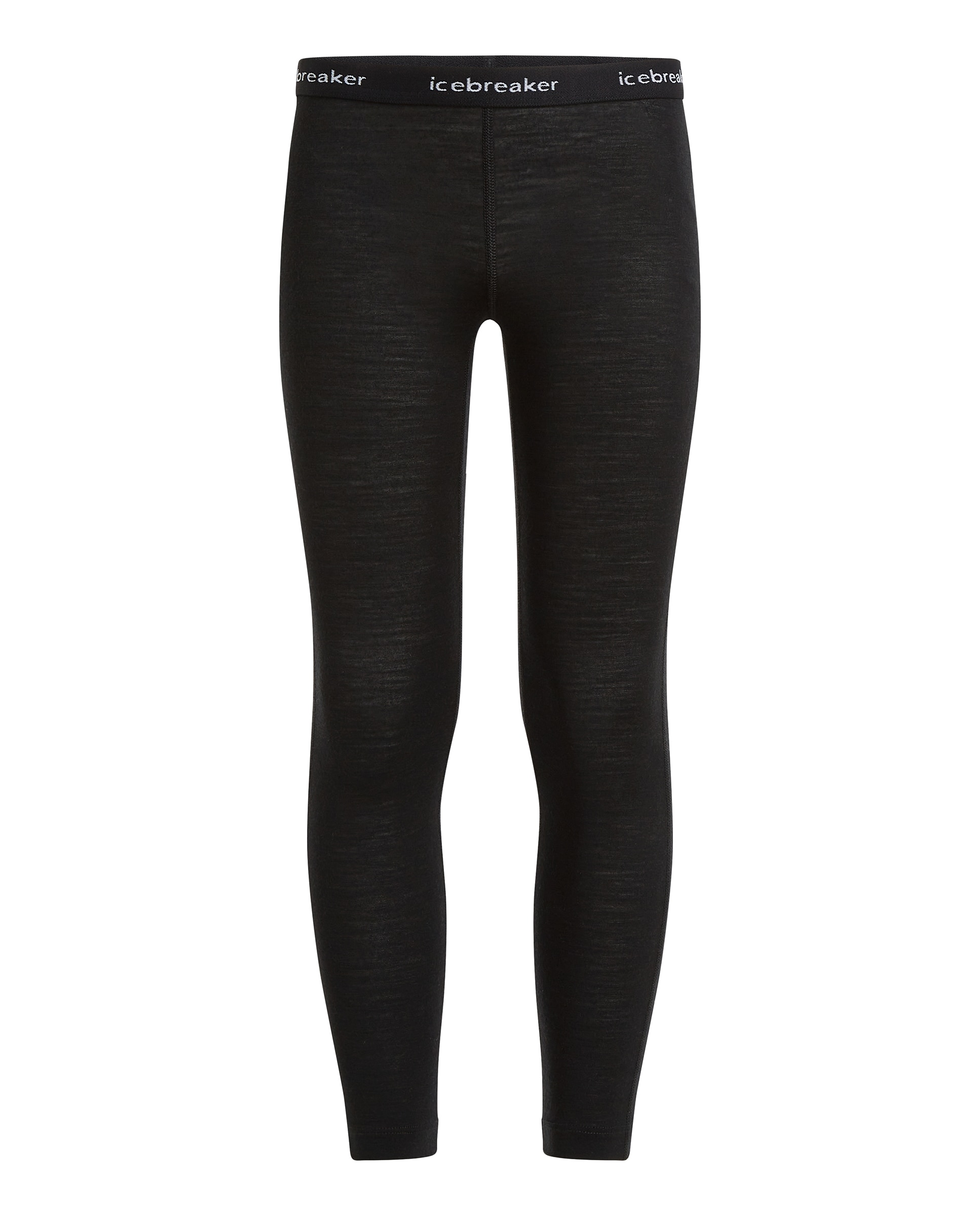 Pantalón térmico merino de niños 200 Oasis Icebreaker - Negro mate Negro mate-3