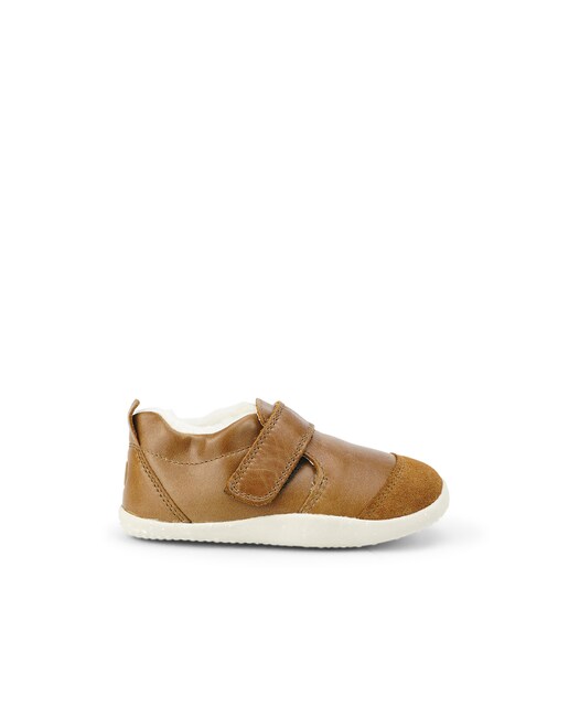 Imagen 0 de Zapatillas de bebés de cuero con puntera antirozaduras