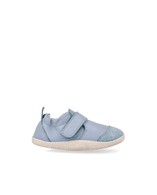 Imagen 0 de Zapatillas deportivas de bebés de cuero con cierre adherente