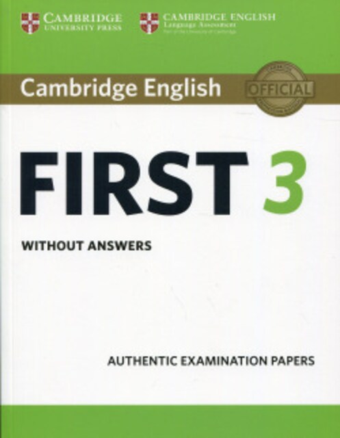 Imagen 0 de Cambridge english first 3 student´s book