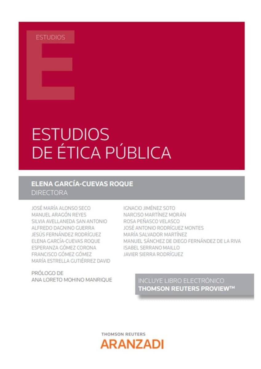 ESTUDIOS DE ETICA PUBLICA · ARANZADI · El Corte Inglés