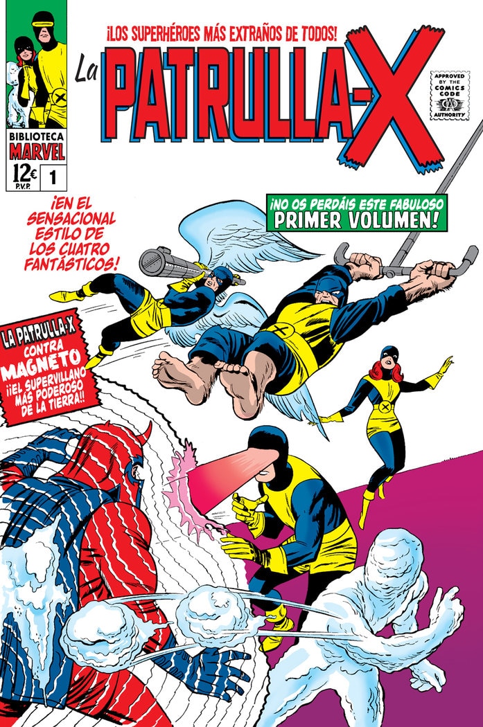 Imagen 1 de BIBLIOTECA MARVEL LA PATRULLA-X 1. 1963-64: THE X-MEN 1-6 USA  (Tapa blanda)
