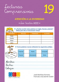 Comprension Lectora 6 Primaria | Lectura Comprensiva 6 Primaria | Mejorar la Comprensión Lectora - Editorial GEU | Lecturas Comprensiva (Tapa blanda) 1