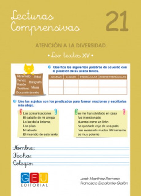 Imagen 0 de Lecturas comprensivas 21