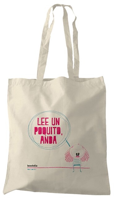 Imagen 0 de Bolsa "Lee un poquito, anda"