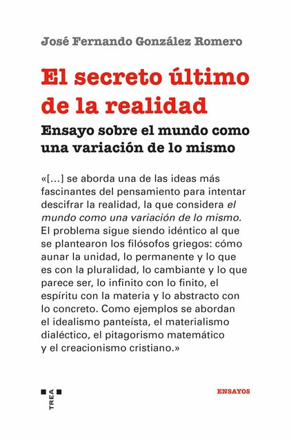 Imagen 0 de EL SECRETO ULTIMO DE LA REALIDAD