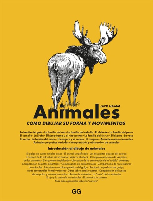 Imagen 0 de ANIMALES COMO DIBUJAR SU FORMA Y MOVIMIENTOS