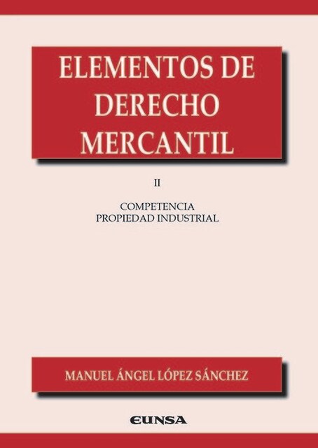 Imagen 0 de ELEMENTOS DE DERECHO MERCANTIL II