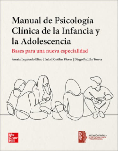 Imagen 0 de Manual de Psicología Clínica de la Infancia y la Adolescencia