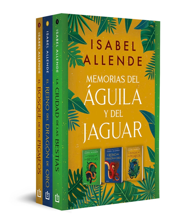 Trilogía El águila y el jaguar: Pack con: La ciudad de las bestias | El reino del dragón de oro | El bosque de los pigmeos