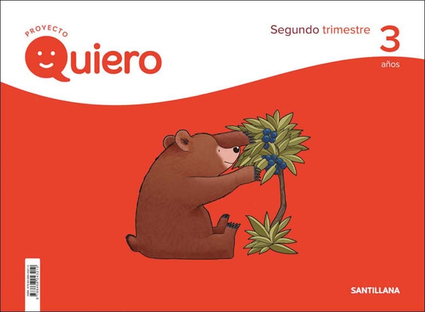 QUIERO 3 AÑOS 2 TRIM  (Tapa blanda) 1