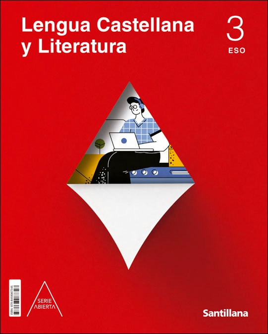 LENGUA CASTELLANA Y LITERATURA SERIE ABIERTA 3 ESO  (Tapa blanda) 1