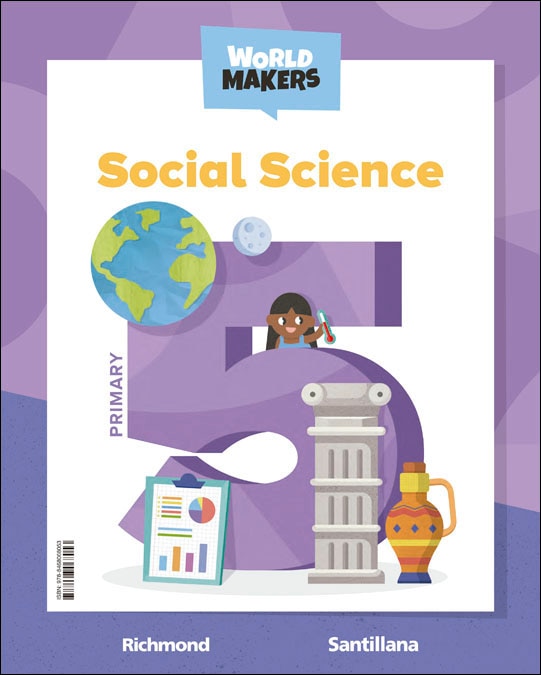 SOCIAL SCIENCE 5 PRIMARY STUDENT'S BOOK WORLD MAKERS (Tapa blanda) 1
