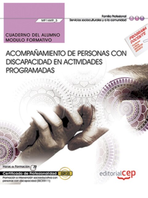 Imagen 0 de Cuaderno del alumno. Acompañamiento de personas con discapacidad en actividades
