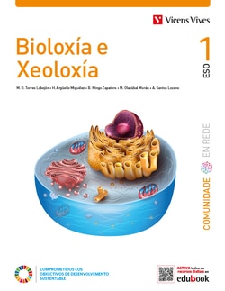 Portada de Bioloxía e Xeoloxía 1. (Comunidade en Rede)