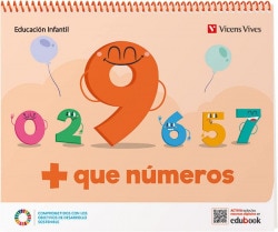 Imagen 1 de + QUE NUMEROS CUADERNO 9  (Tapa blanda)