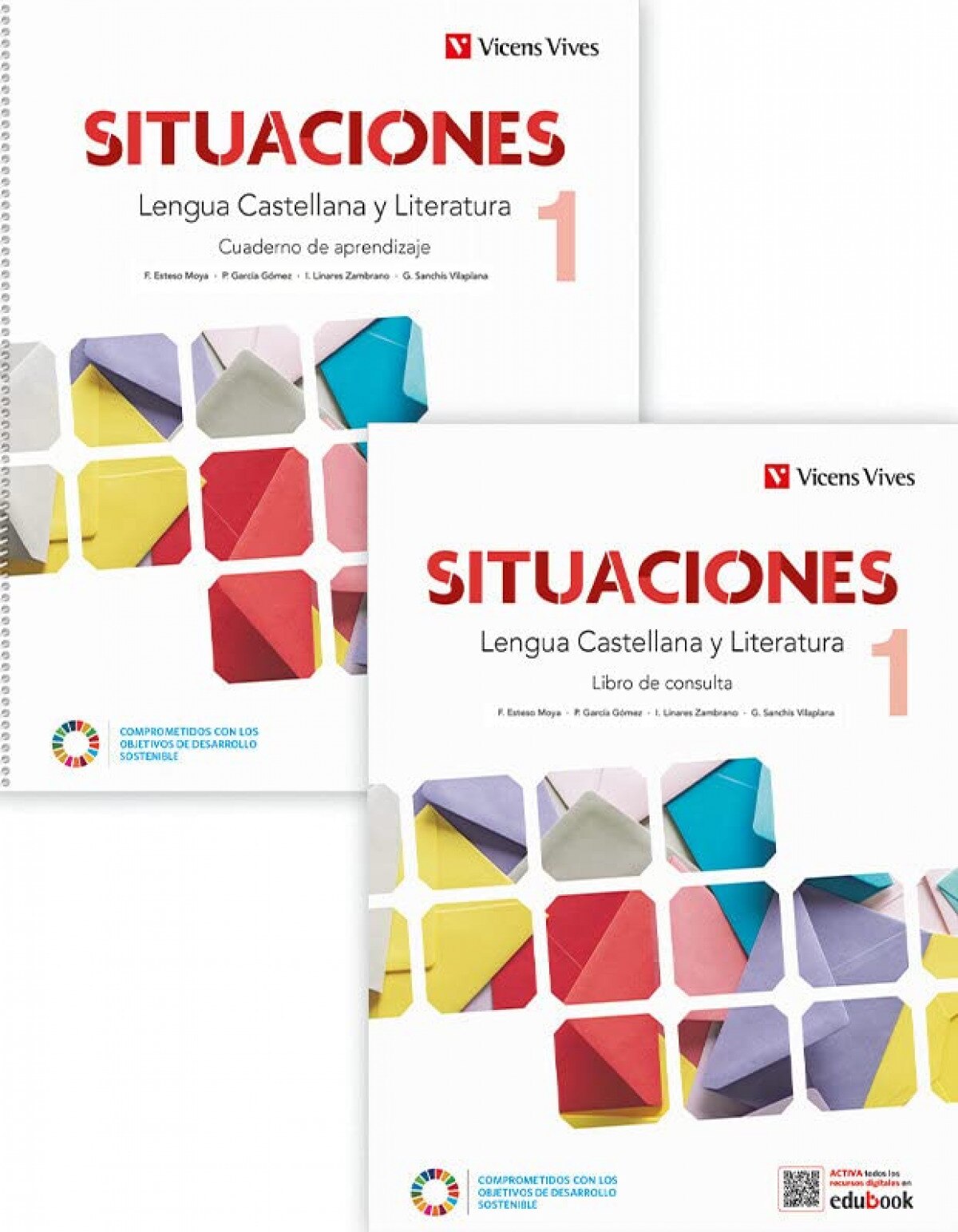 Portada de Situaciones 1. Lengua castellana y Lit. Catalunya. Libro consulta y cuaderno aprendiezaje