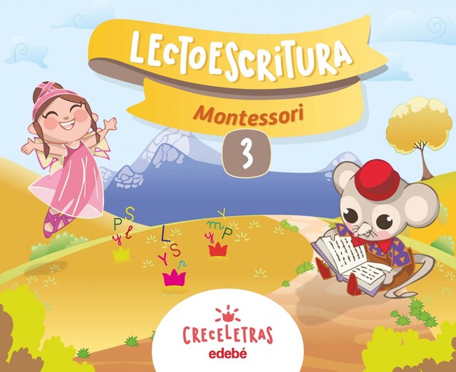 Imagen 0 de CUADERNO LECTOESCRITURA 3 PAUTA MONTESSORI