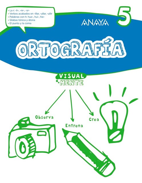 Imagen 0 de ORTOGRAFIA 5 EP VISUALMENTE 17