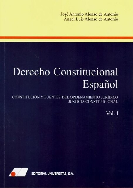 Imagen 0 de DERECHO CONSTITUCIONAL ESPAÑOL I