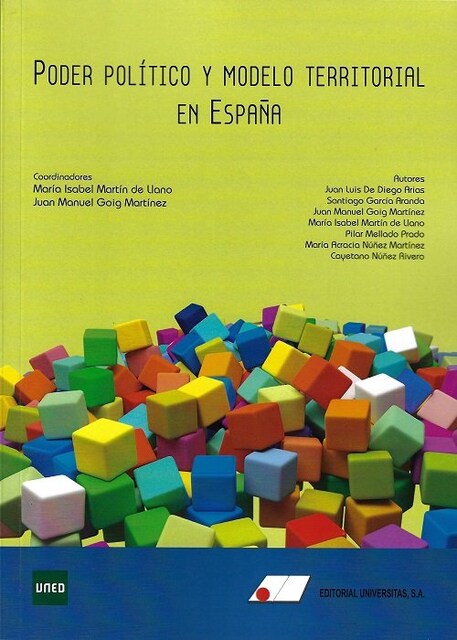 Imagen 0 de PODER POLITICO Y MODELO TERRITORIAL EN ESPAÑA