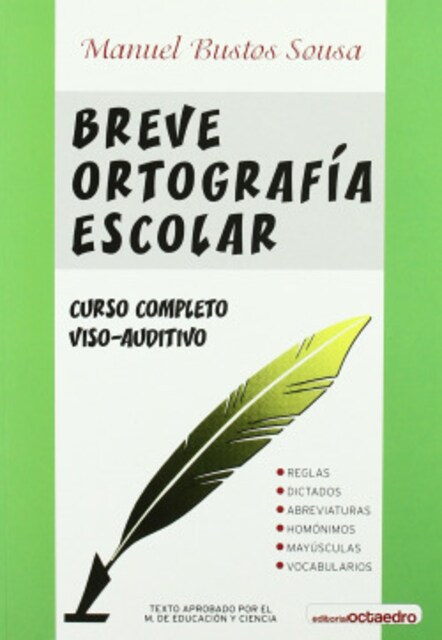 Imagen 0 de BREVE ORTOGRAFIA ESCOLAR.(REFERENCIAS)