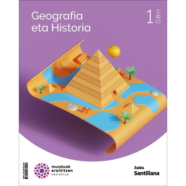 Imagen 0 de GEOGRAFIA ETA HISTORIA 1.DBH. MUNDUAK ERAIKITZEN. EUSKADI 2022