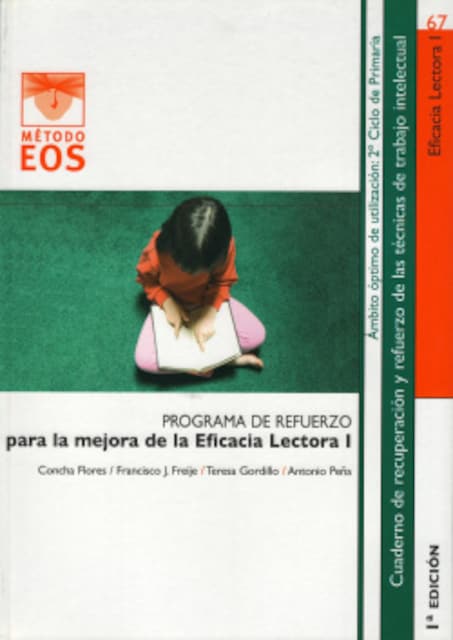 Imagen 0 de Programa refuerzo eficacia lectora I