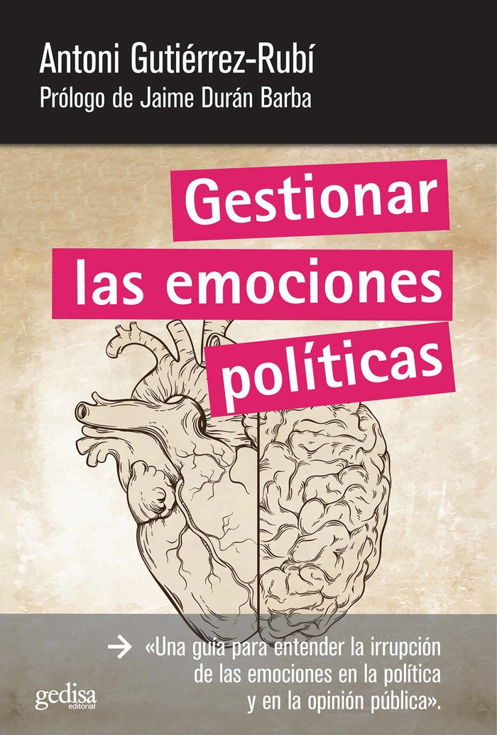 Gestionar las emociones políticas  (Tapa blanda con solapas) 1