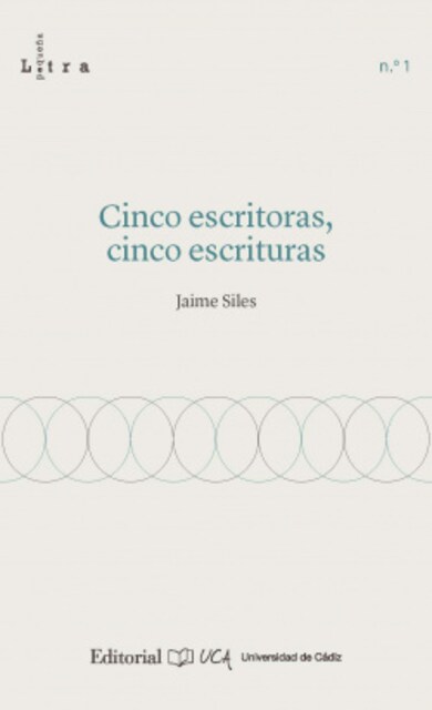 Imagen 0 de Cinco escritoras, cinco escrituras