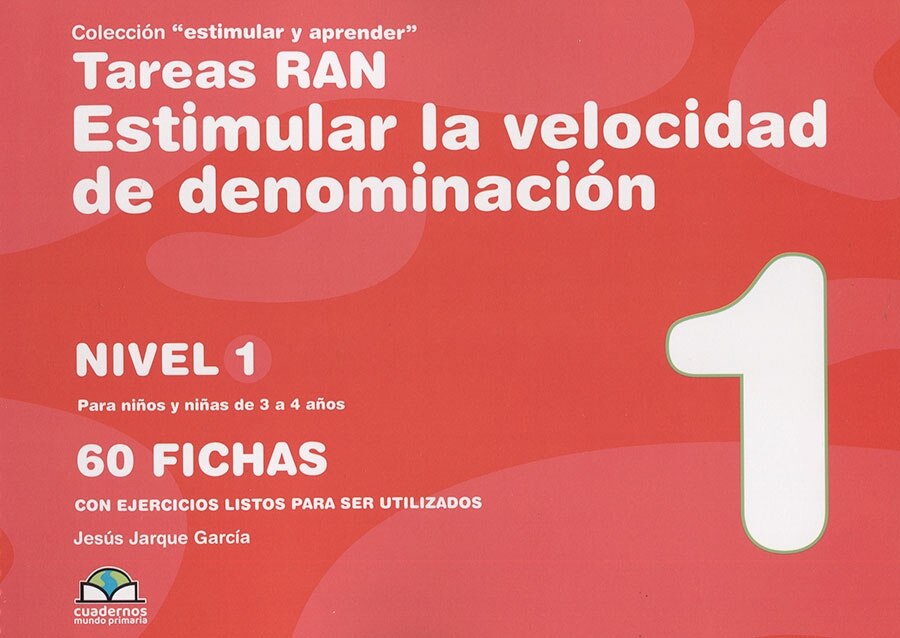 Imagen 1 de Tareas RAN. Estimular la velocidad de denominación - NIVEL 1: Para niños y niñas de 3 a 4 años
