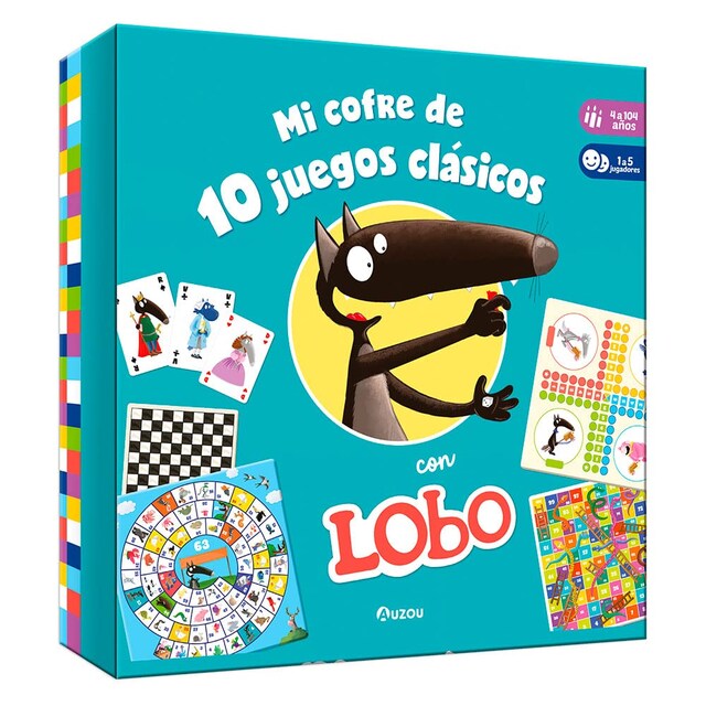 Imagen 0 de COFRE JUEGOS CLASICOS DE LOBO. A