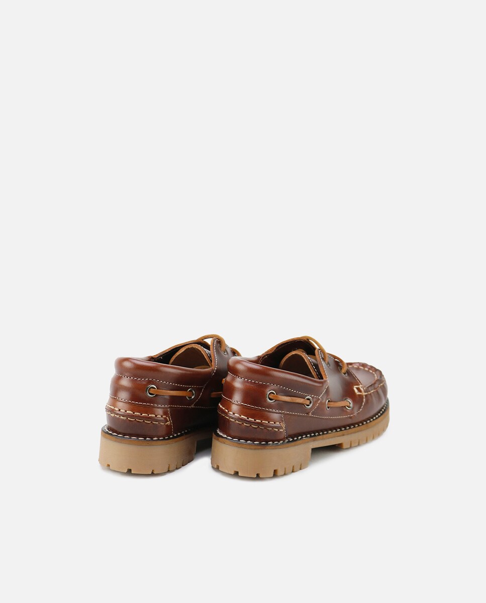 Náuticos de niños en piel color marrón · Eli 1957 · El Corte Inglés