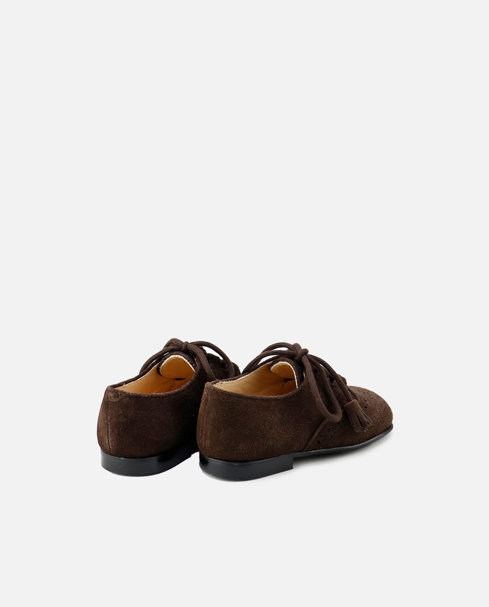 Imagen 3 de Zapatos estilo gales de bebés en piel picada - Eli 1957 - Marrón Marrón