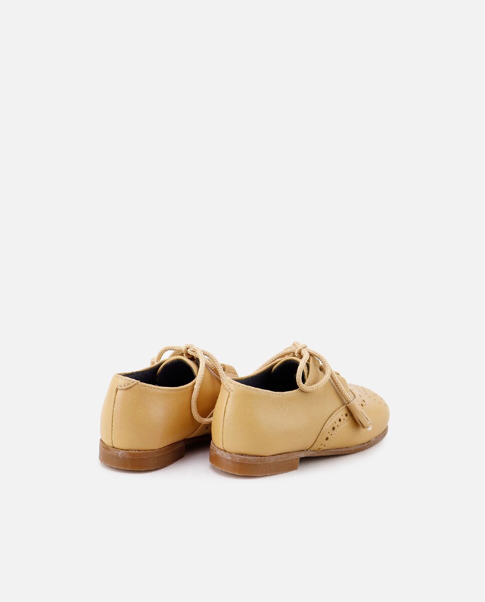 Imagen 3 de Zapatos estilo gales de bebés en piel picada - Eli 1957 - Beige Beige