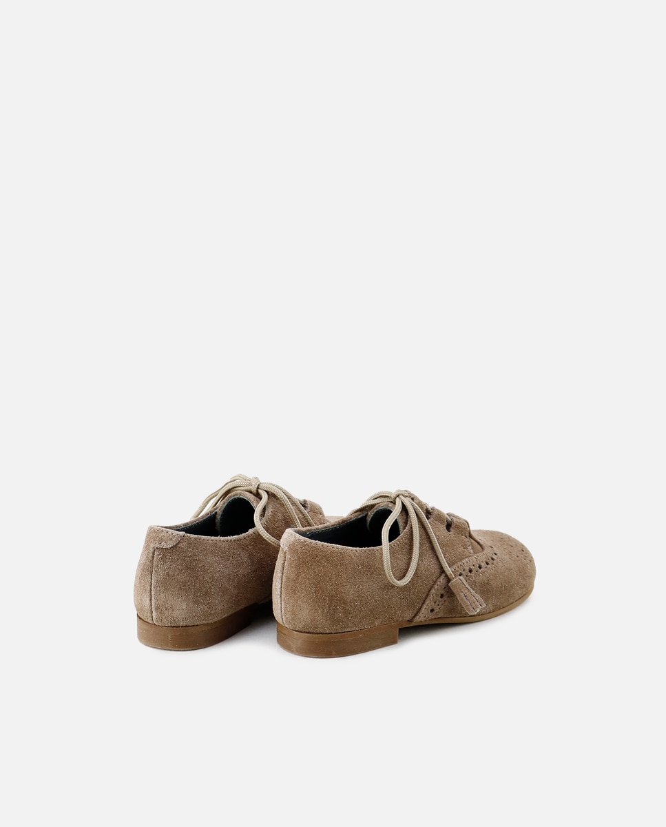 Imagen 3 de Zapatos estilo gales de bebés en piel picada - Eli 1957 - Topo Topo